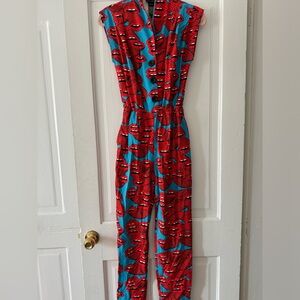 NOOWORKS mouth print bodysuit